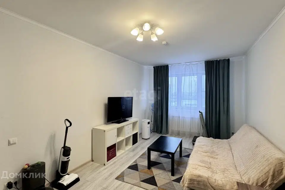 Продаётся 1-комнатная квартира, 39.5 м²