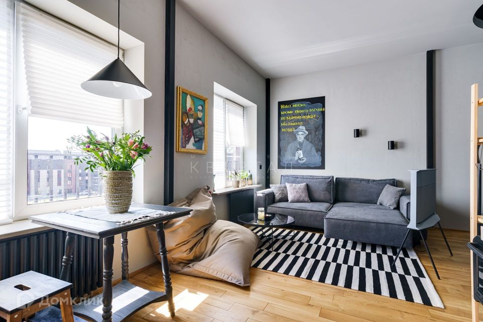 Продаётся 2-комнатная квартира, 58 м²