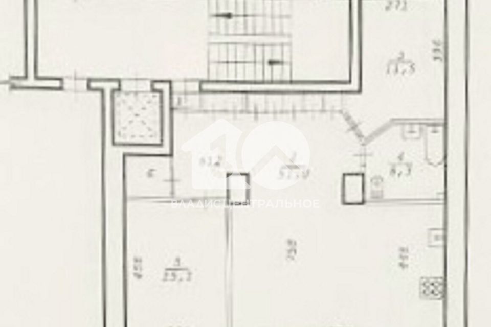 Продаётся 3-комнатная квартира, 86.4 м²