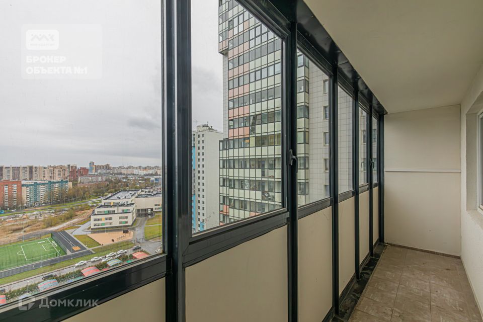 Продаётся 1-комнатная квартира, 43.4 м²