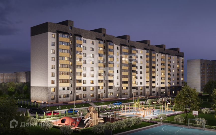 Продаётся 2-комнатная квартира, 58.87 м²