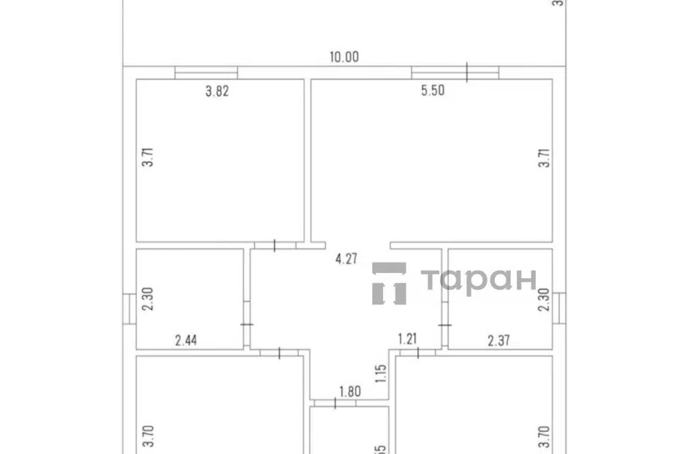 Продаётся 1-этажный дом, 135 м²
