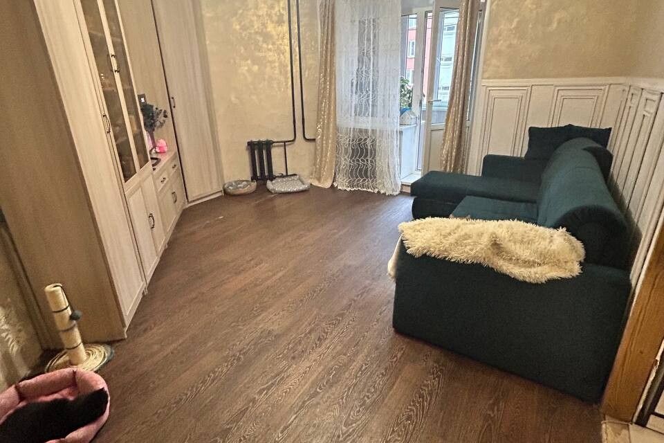 Продаётся 1-комнатная квартира, 43.5 м²