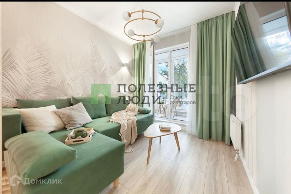 Продаётся 1-комнатная квартира, 38 м²