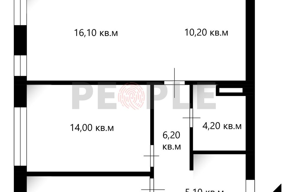 Продаётся 3-комнатная квартира, 72.7 м²