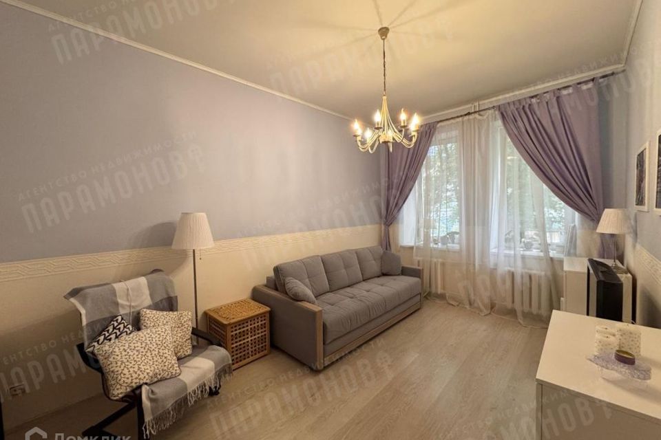 Продаётся 3-комнатная квартира, 55.5 м²