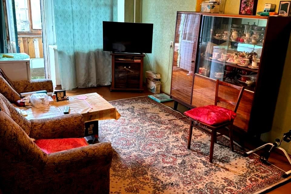 Продаётся 2-комнатная квартира, 45.3 м²