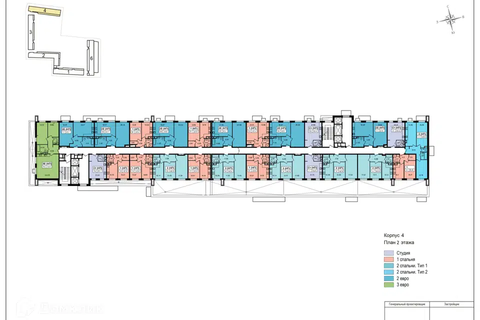 Продаётся 1-комнатная квартира, 31.6 м²