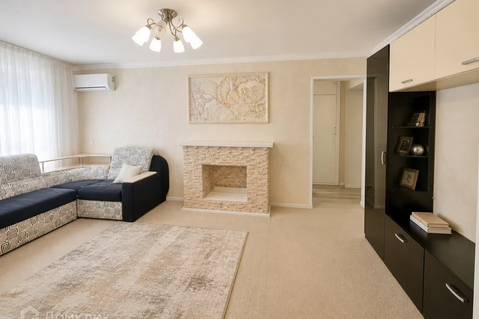 Продаётся 3-комнатная квартира, 55 м²