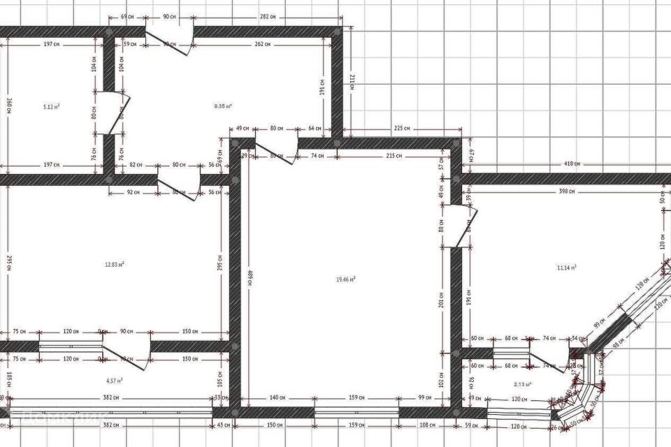 Продаётся 2-комнатная квартира, 54 м²