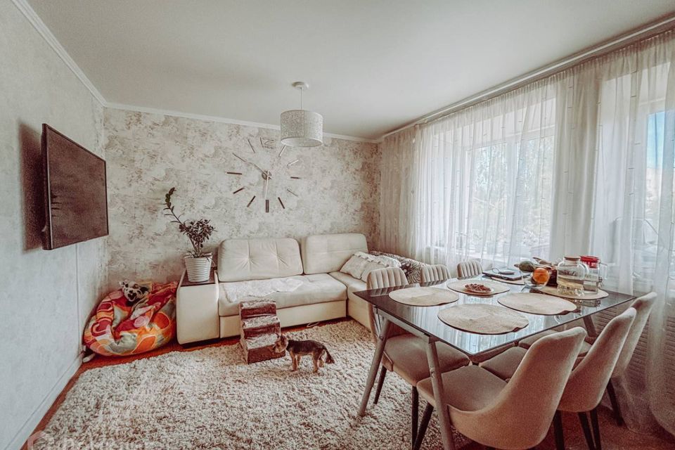 Продаётся 3-комнатная квартира, 58 м²