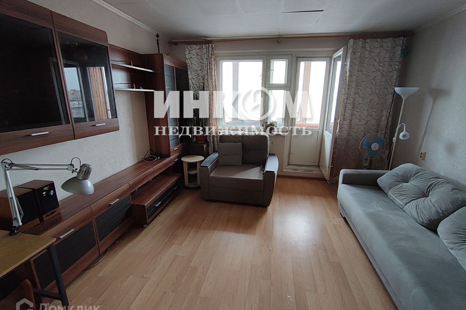 Продаётся 1-комнатная квартира, 42.1 м²