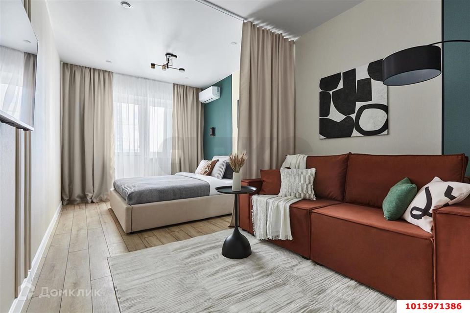 Продаётся 1-комнатная квартира, 43 м²