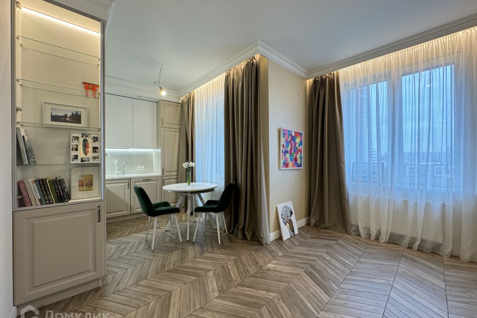 Продаётся 1-комнатная квартира, 41.7 м²