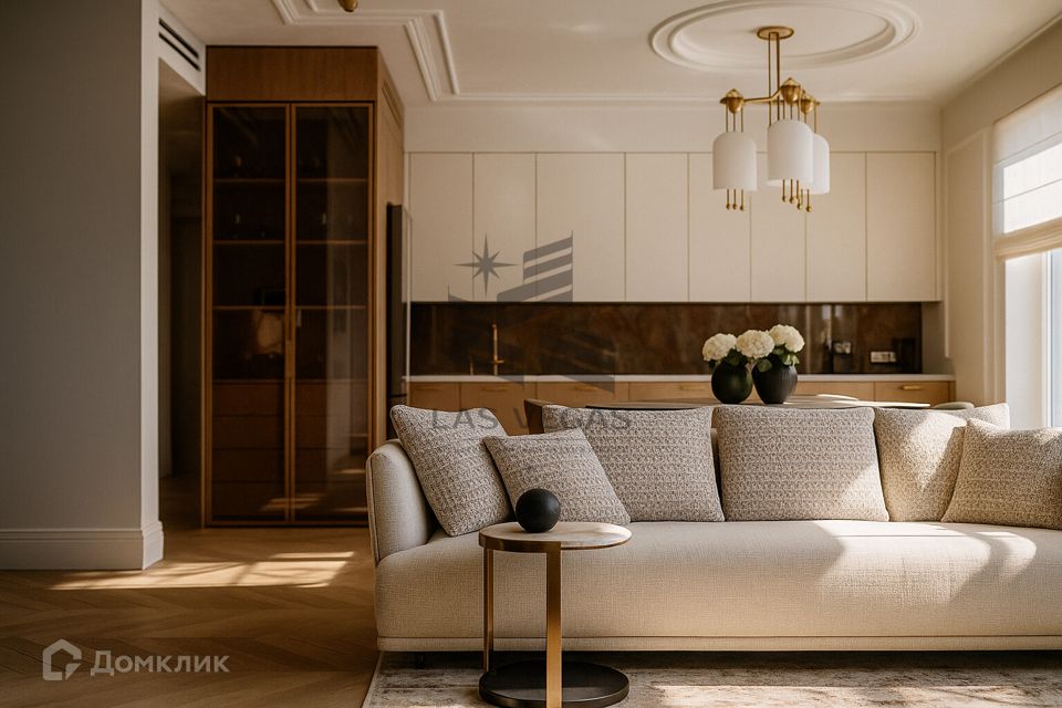 Сдаётся 3-комнатная квартира, 124 м²