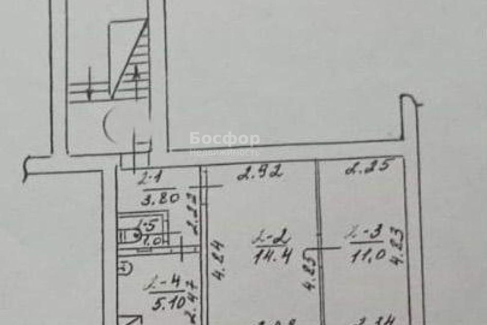 Продаётся 2-комнатная квартира, 35.5 м²