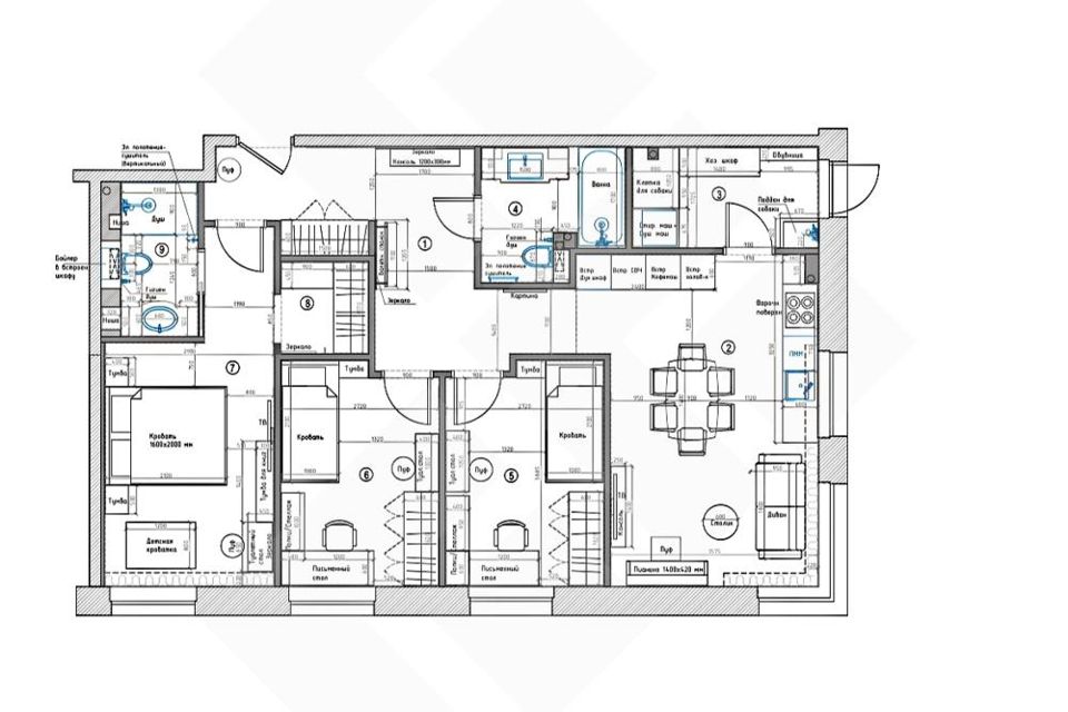Продаётся 4-комнатная квартира, 93 м²