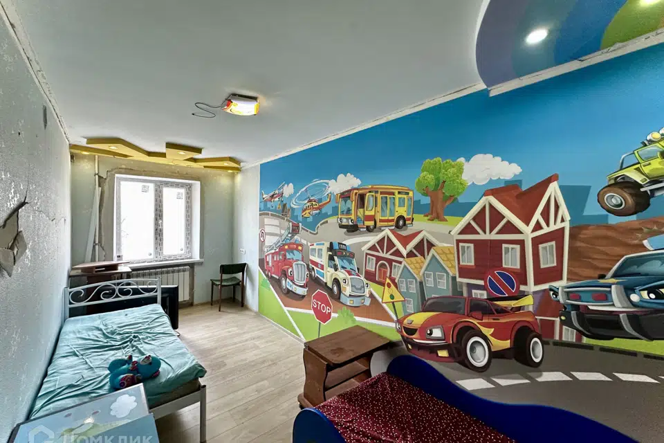 Продаётся 3-комнатная квартира, 55.8 м²