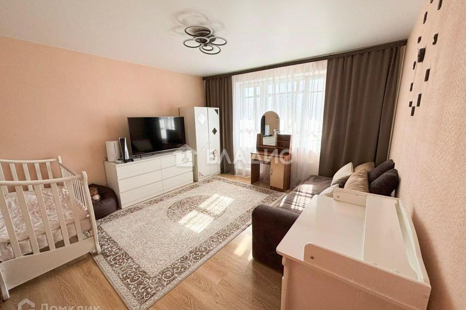 Продаётся 1-комнатная квартира, 38.9 м²