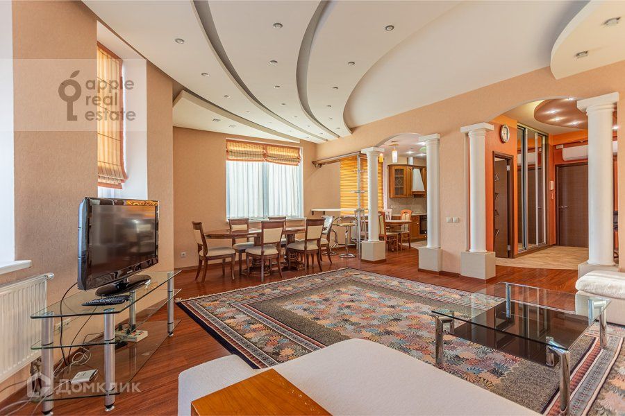 Сдаётся 3-комнатная квартира, 123 м²