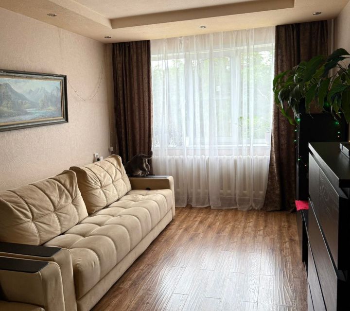 Продаётся 2-комнатная квартира, 53.8 м²