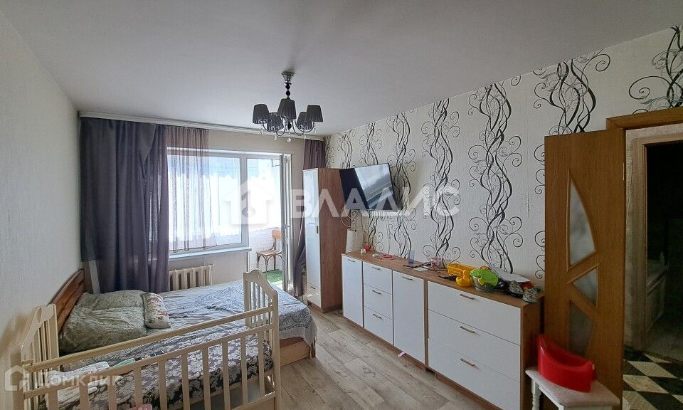 Продаётся 1-комнатная квартира, 32.6 м²