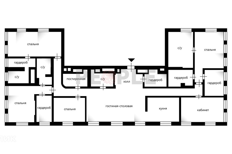 Продаётся 6-комнатная квартира, 289 м²