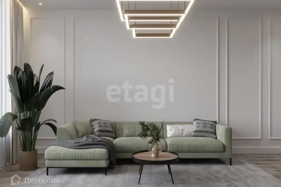 Продаётся 3-комнатная квартира, 71.1 м²