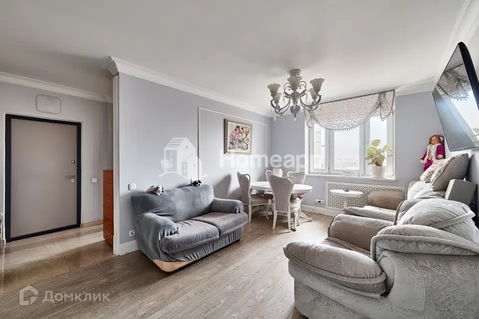 Продаётся 3-комнатная квартира, 72 м²