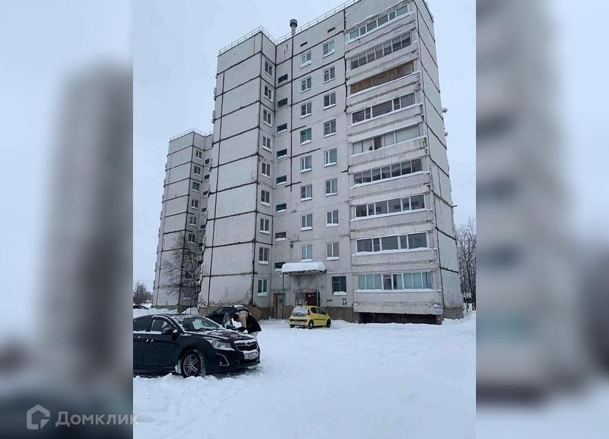 Продаётся 3-комнатная квартира, 59.2 м²