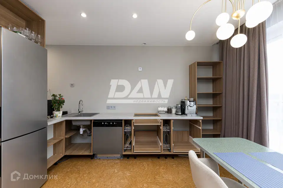 Продаётся 2-комнатная квартира, 53.6 м²