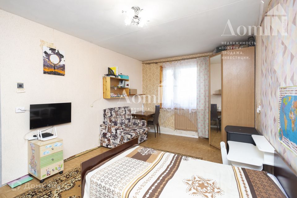 Продаётся 1-комнатная квартира, 38.8 м²