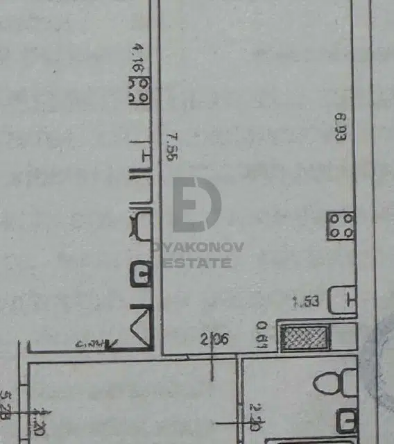 Продаётся студия, 43.7 м²