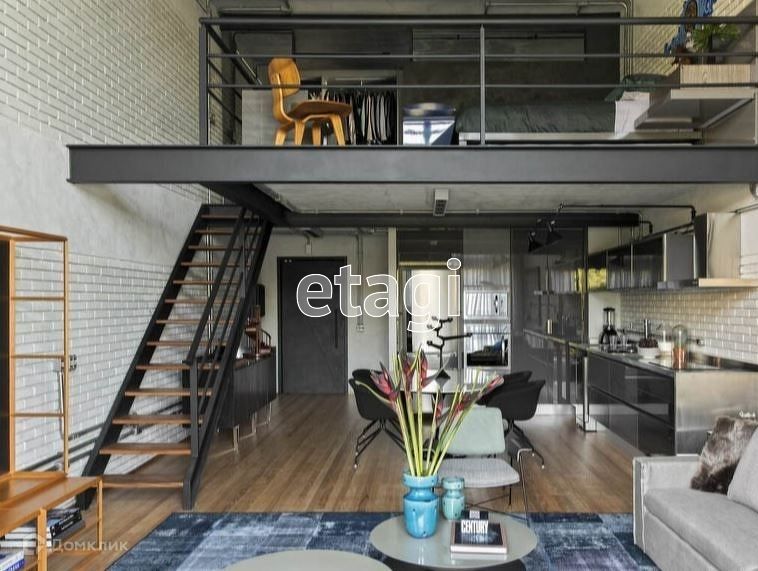 Продаётся 1-комнатная квартира, 69 м²