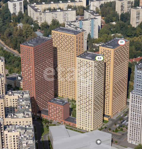Продаётся 1-комнатная квартира, 35.1 м²