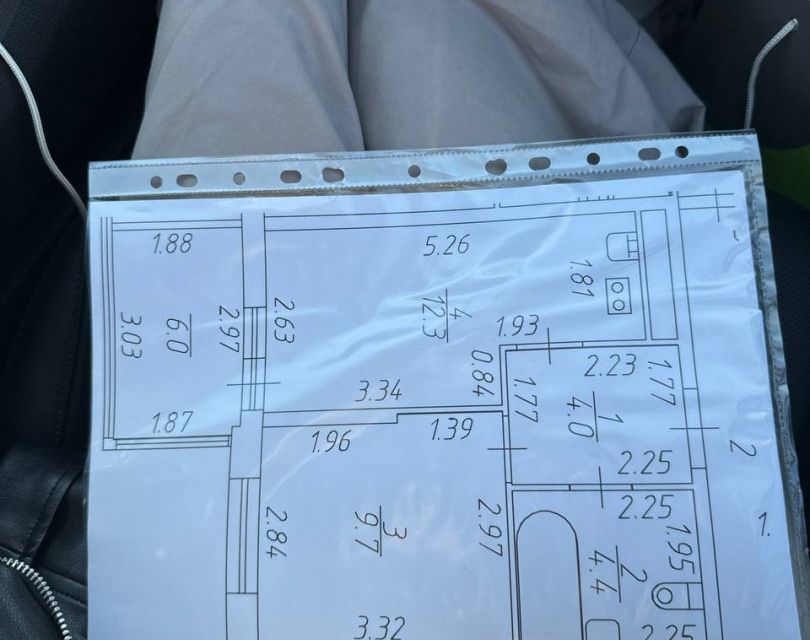 Продаётся 1-комнатная квартира, 33 м²