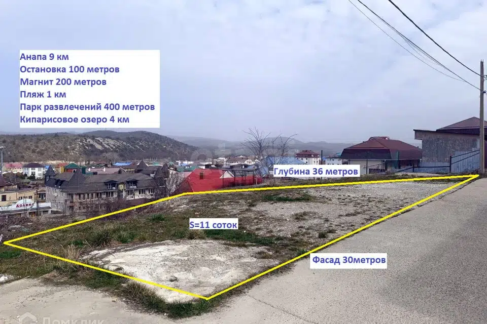Продаётся участок, 11 сот., ИЖС