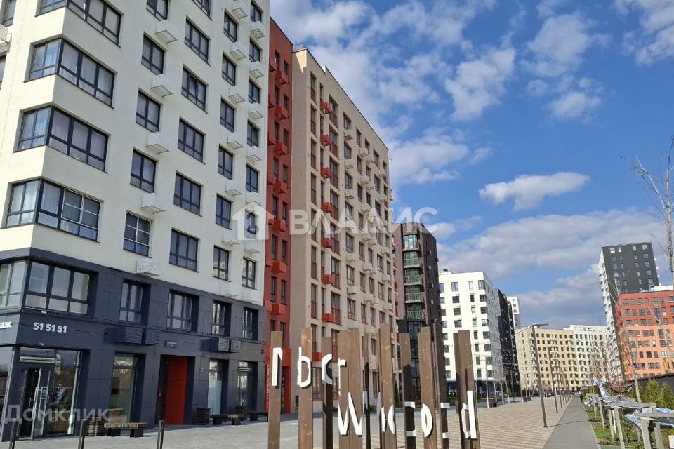 Продаётся 1-комнатная квартира, 41.4 м²