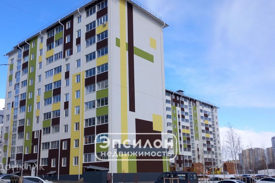 Продаётся 1-комнатная квартира, 43.45 м²