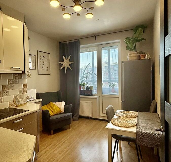 Продаётся 1-комнатная квартира, 34.5 м²
