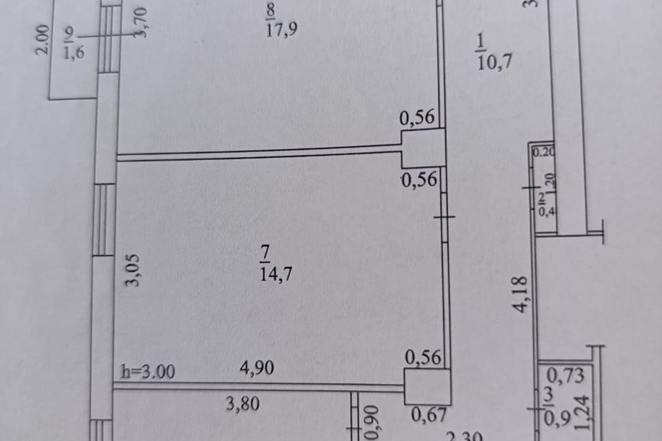 Сдаётся 2-комнатная квартира, 60 м²