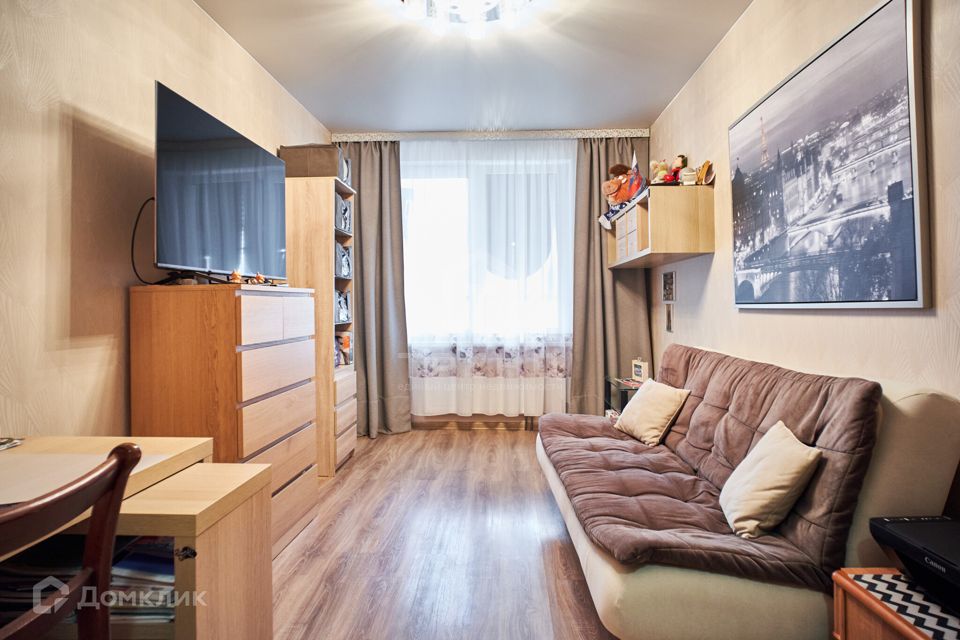 Продаётся 1-комнатная квартира, 33.89 м²
