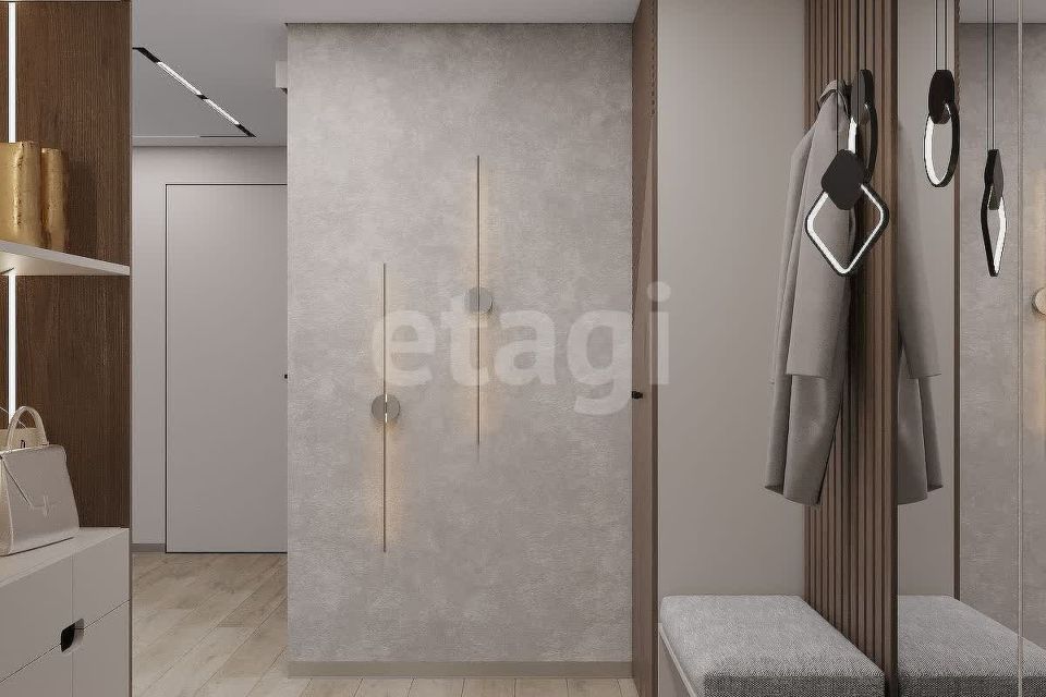 Продаётся 2-комнатная квартира, 61.4 м²