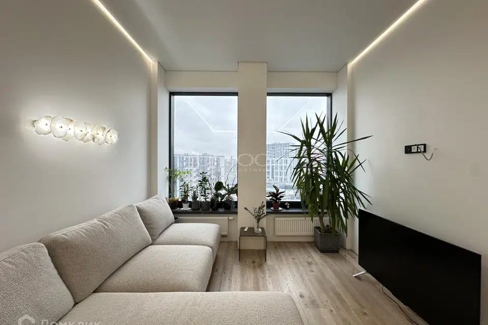 Продаётся 2-комнатная квартира, 65.7 м²
