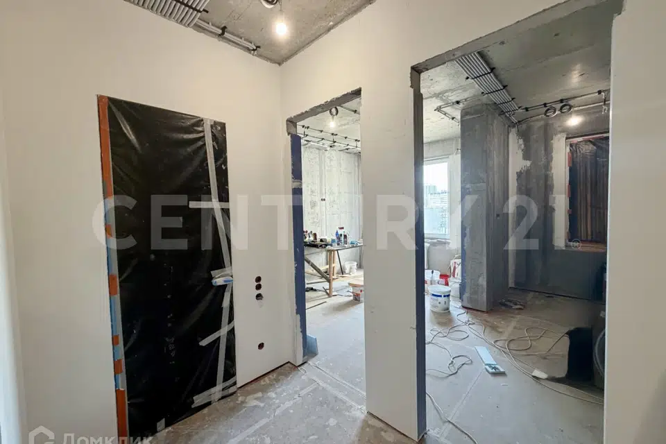 Продаётся 2-комнатная квартира, 57.4 м²