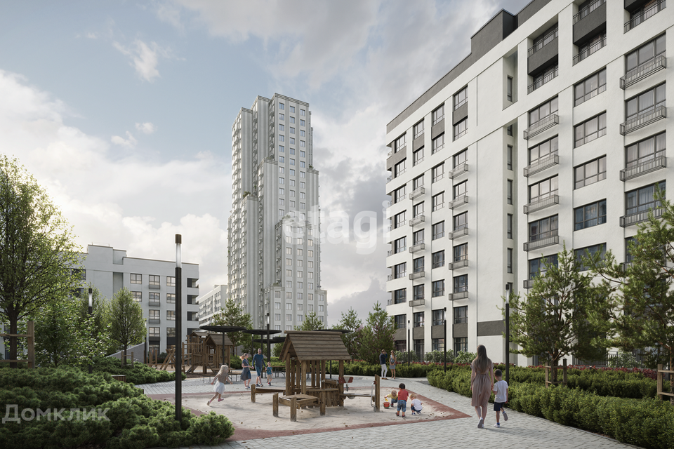 Продаётся 1-комнатная квартира, 33.33 м²