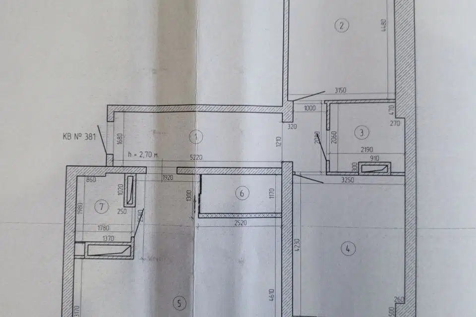 Продаётся 3-комнатная квартира, 78.2 м²