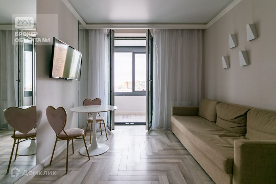 Продаётся 1-комнатная квартира, 34.33 м²