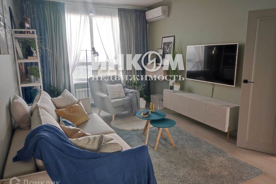 Продаётся 2-комнатная квартира, 60.6 м²