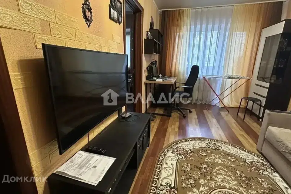 Продаётся 2-комнатная квартира, 42.8 м²